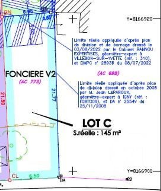 Afficher la photo en grand terrain à vendre - 145.0 m2 - VILLEBON SUR YVETTE - 91 - ILE-DE-FRANCE - Century 21 Ld Immobilier