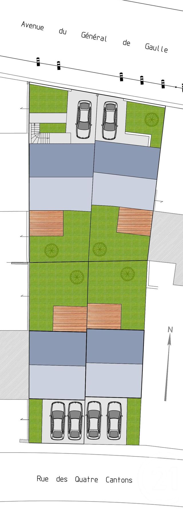 terrain à vendre - 154.0 m2 - VILLEBON SUR YVETTE - 91 - ILE-DE-FRANCE - Century 21 Ld Immobilier