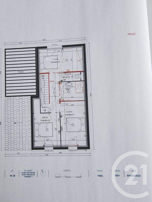 maison à vendre - 4 pièces - 83.0 m2 - SAULX LES CHARTREUX - 91 - ILE-DE-FRANCE - Century 21 Ld Immobilier